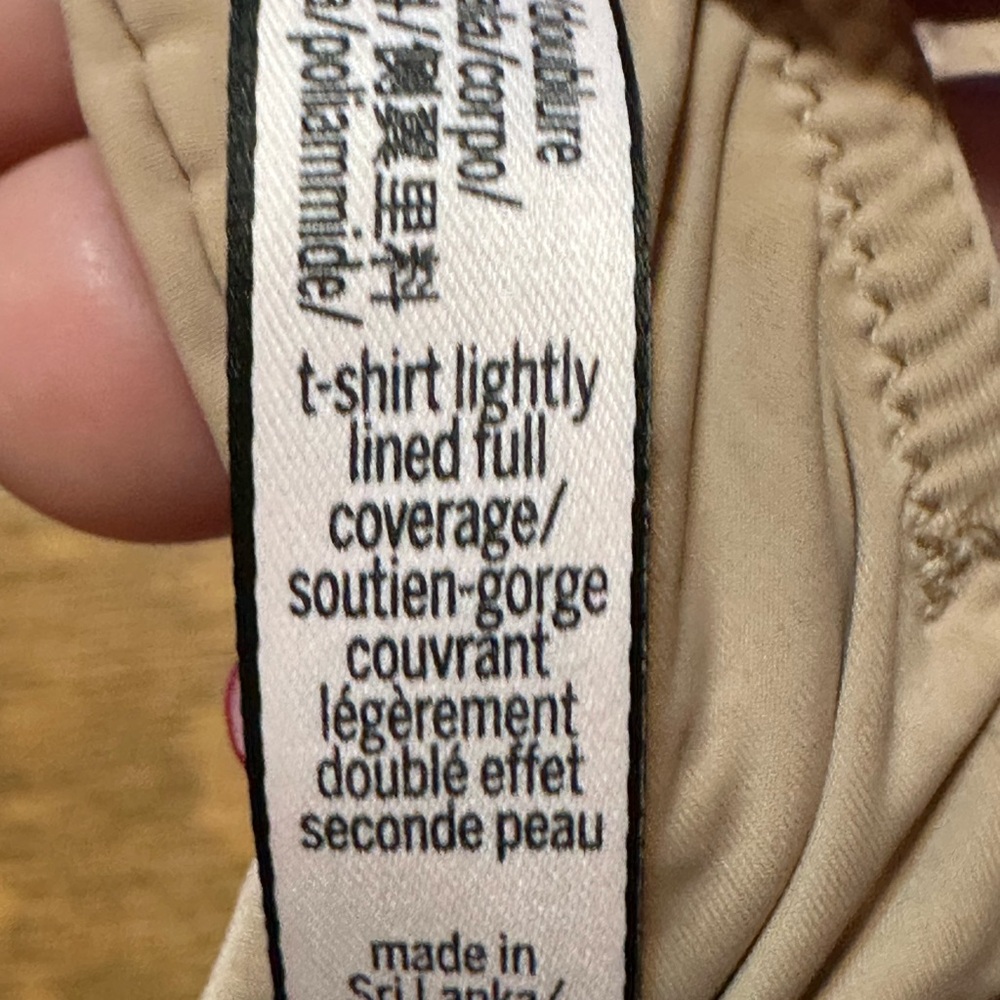 Victoria’s Secret tshirt lightly lined full coverage bra sz 32 DDD - Picture 5 of 7